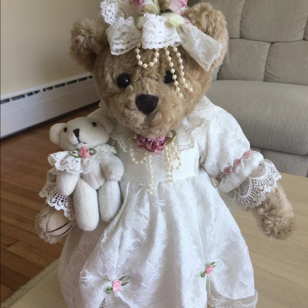 Collectible Vintage Bride Teddy Bear